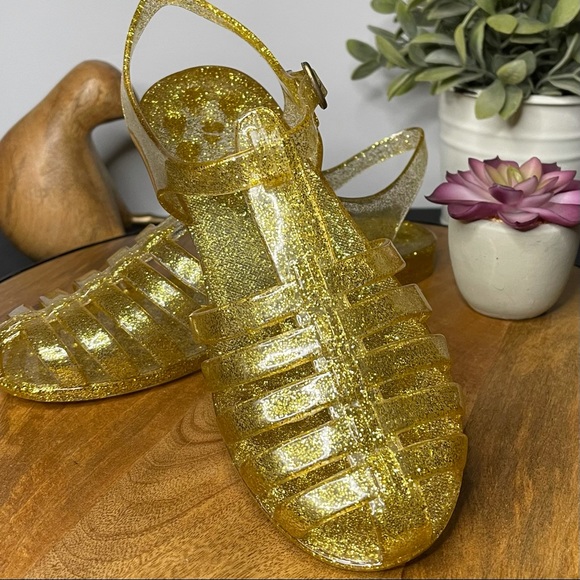 Forever 21 Jelly Sandals - Picture 1 of 6